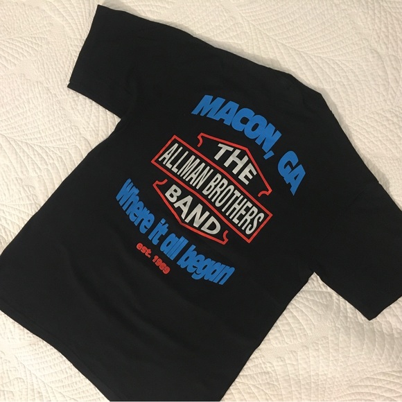 Allman Brothers Tour T-Shirt 1992 - Picture 2 of 8